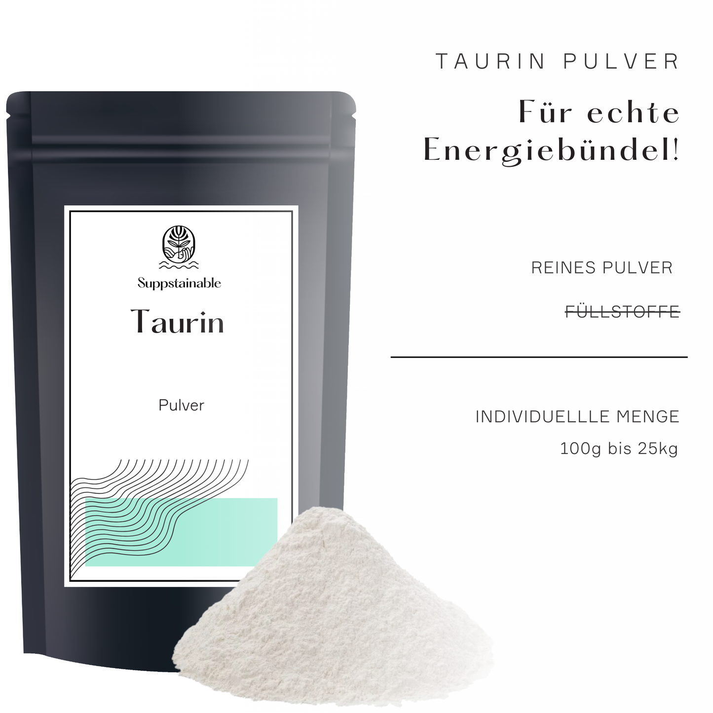 Taurin Pulver