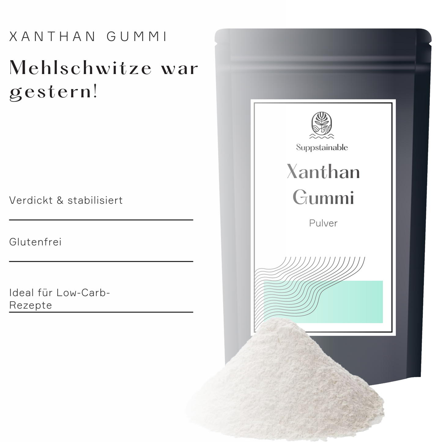 Xanthan Gum E415 Pulver